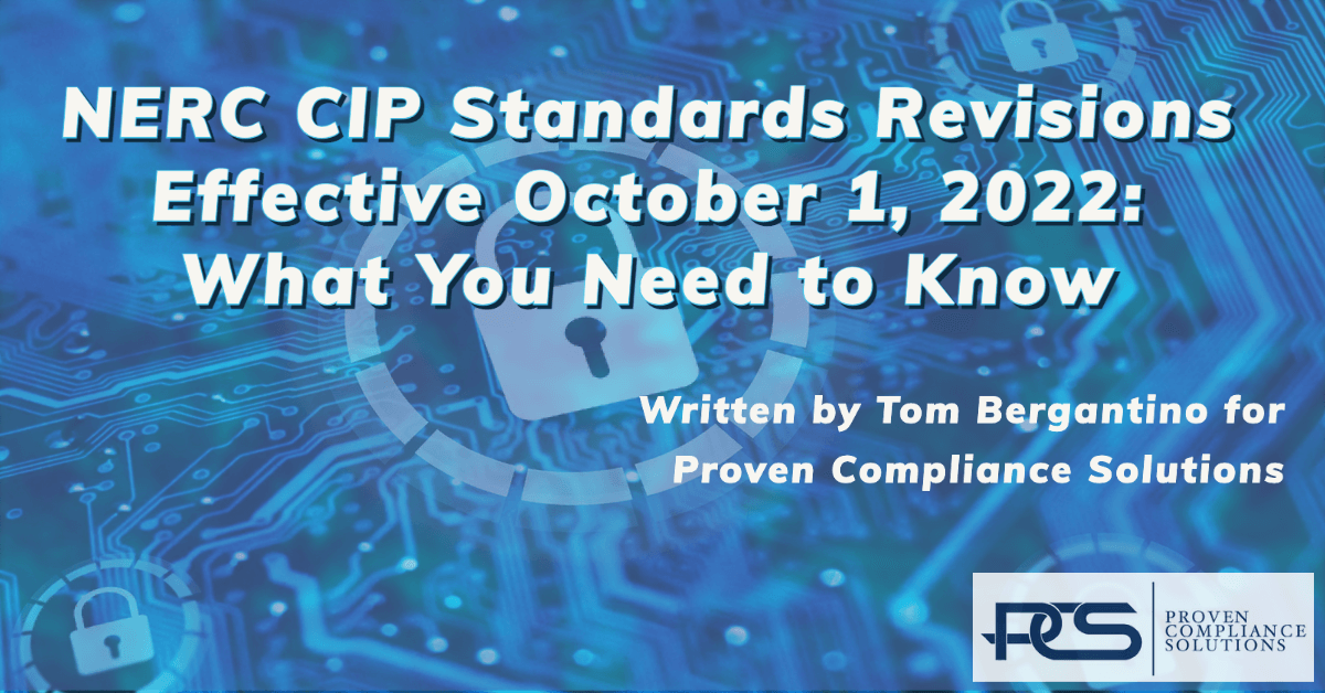 CIP Standards Revisions