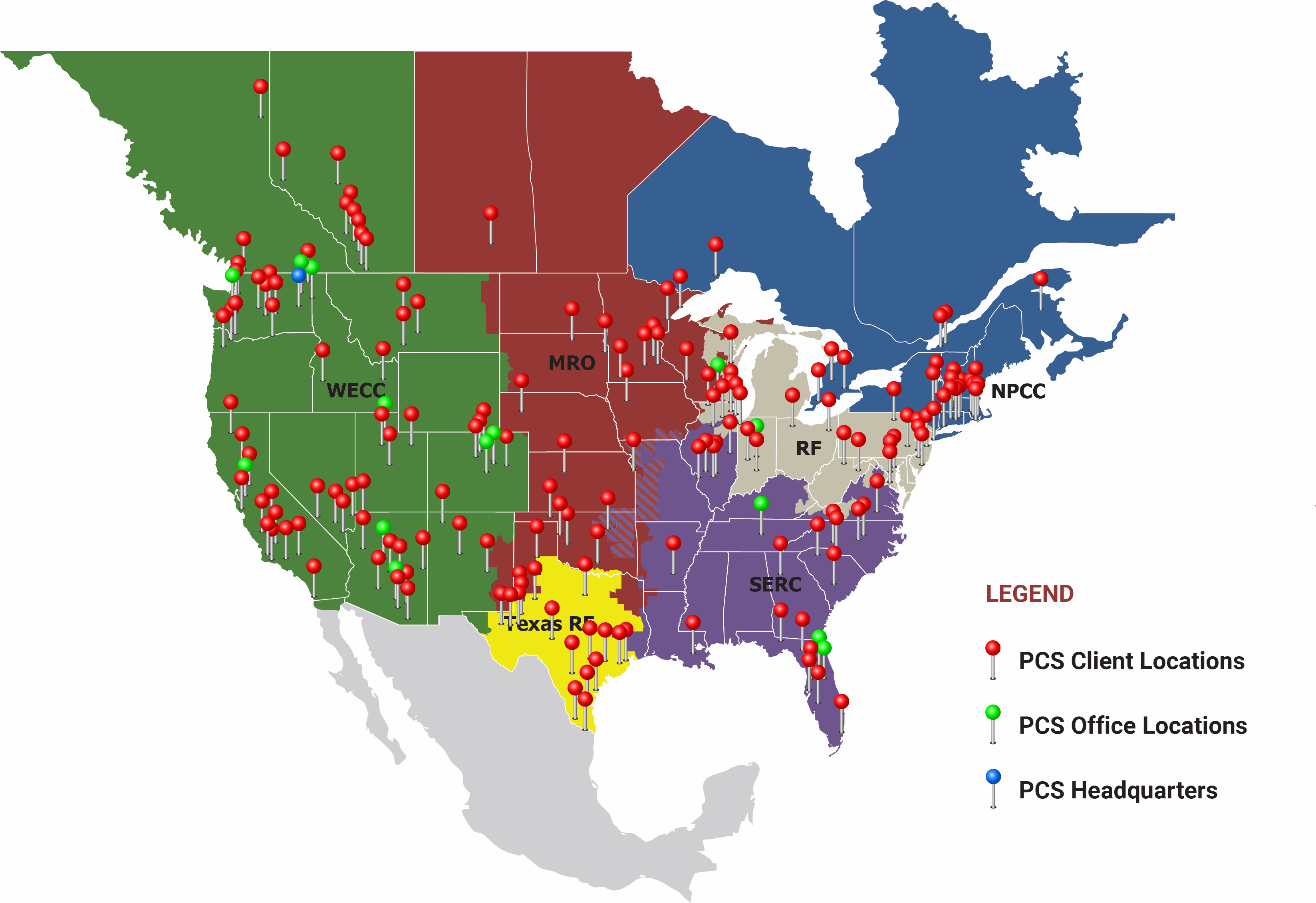 PCS Locations